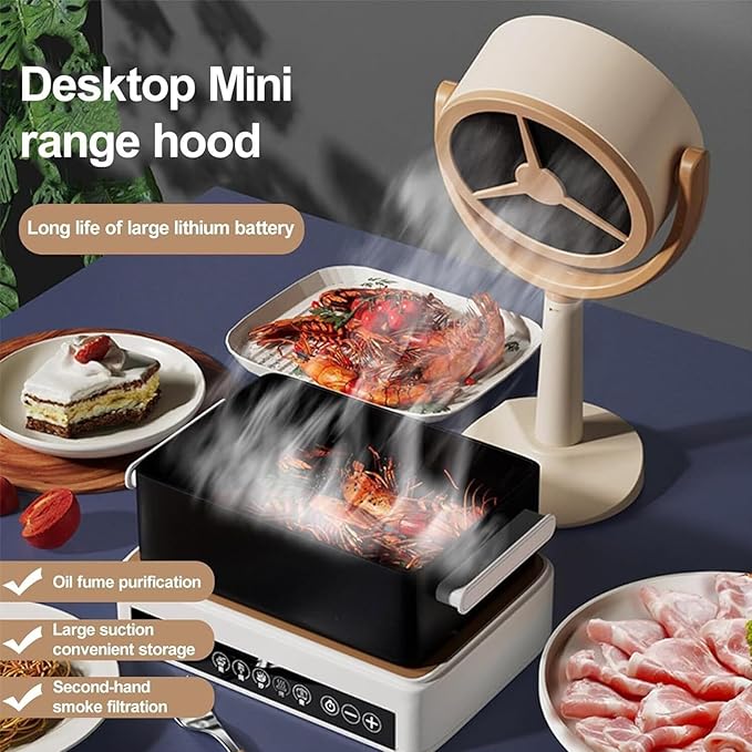 Mini Desktop Range Hood